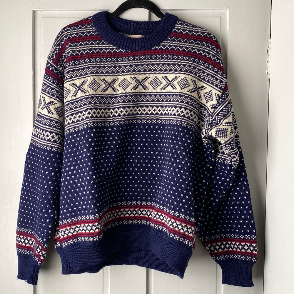 L.L. Bean Vintage Norwegian Wool Sweater